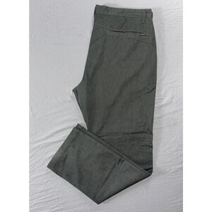 Volcom Vmonty Flat Front Chino Skate Pants. Greenish Gray, Men's 40X33. GUC!!